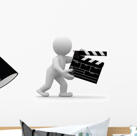 Clapper Wall Decal