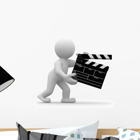 Clapper Wall Decal
