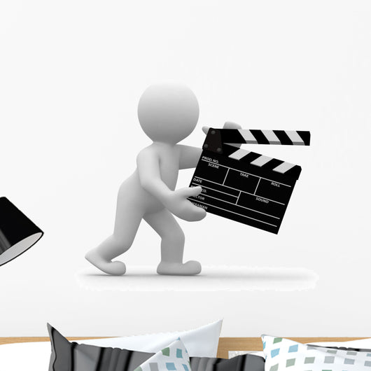 Clapper Wall Decal