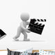 Clapper Wall Decal
