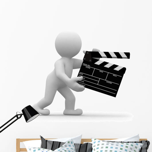 Clapper Wall Decal