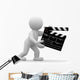 Clapper Wall Decal