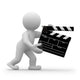 Clapper Wall Decal