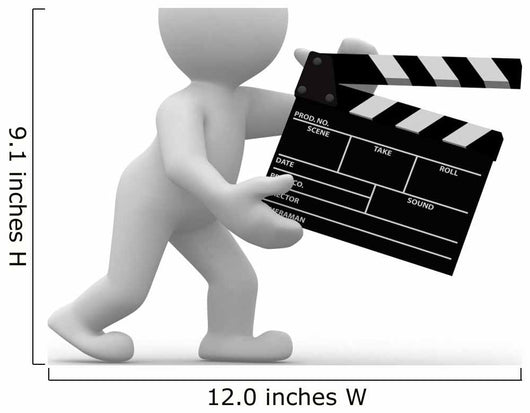 Clapper Wall Decal