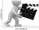 Clapper Wall Decal