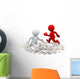 Run Gears Wall Decal