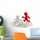 Run Gears Wall Decal