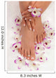 Spa Decals - Pedicure Wall Decal