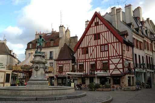 Place Francois Rude Dijon Wall Decal