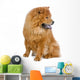 Chow Chow Dog White Wall Decal