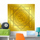 Spiritual Golden Om Design