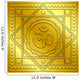 Spiritual Golden Om Design
