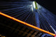 bridges in Hong Kong at night, Ting Kau Bridge Wall Mural