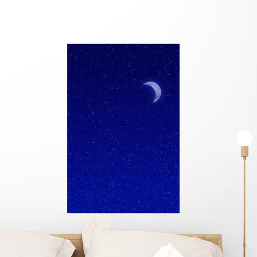 Crescent Moon Wall Decal