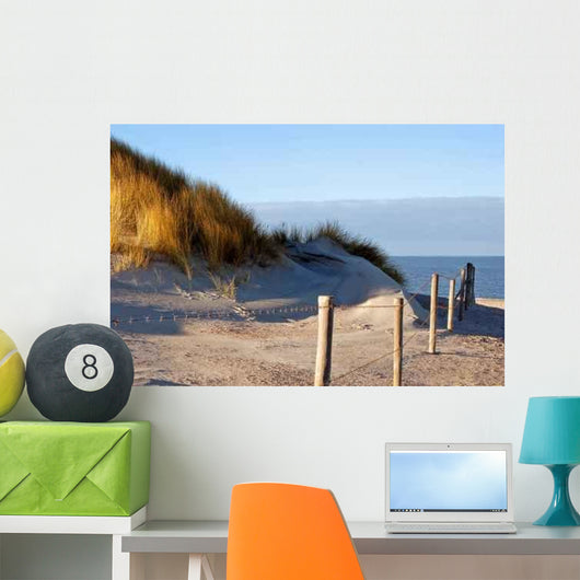 D Ne Hinter Stacheldrahtzaun Wall Decal