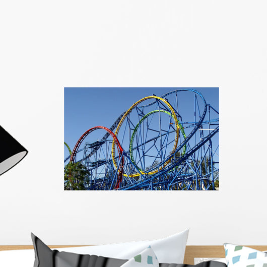 Roller Coaster Wall Mural