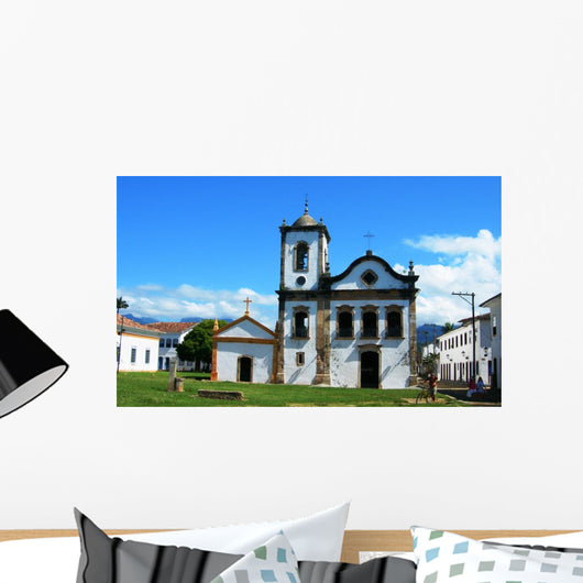Eglise coloniale de Paraty Wall Mural