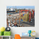 Cargo at the Shipping Port Wall Mural