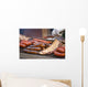 Sausages, sausages and ribs Wall Mural