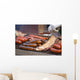 Sausages, sausages and ribs Wall Mural