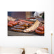 Sausages, sausages and ribs Wall Mural