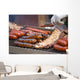 Sausages, sausages and ribs Wall Mural