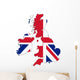 Map Uk Wall Mural