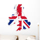 Map Uk Wall Mural
