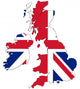 Map Uk Wall Mural