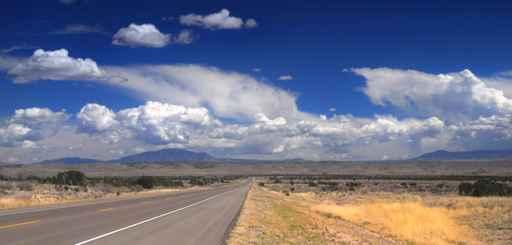 Desolate Road New Mexico Wall Decal