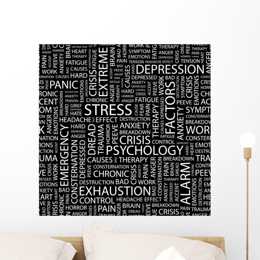 Stress Seamless Vector