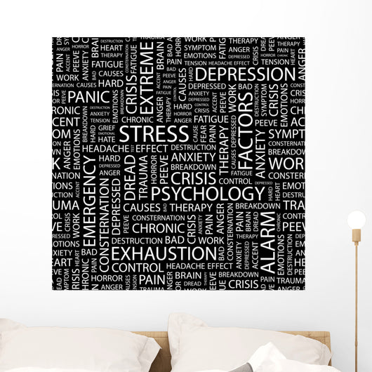 Stress Seamless Vector