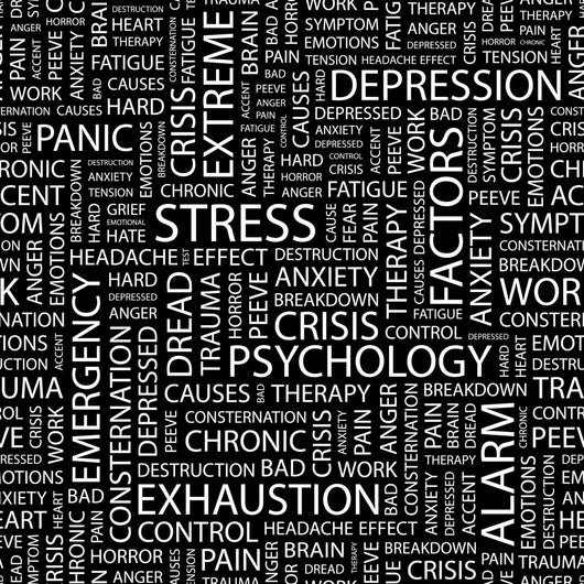 Stress Seamless Vector