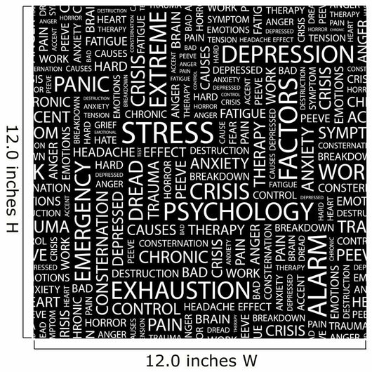 Stress Seamless Vector