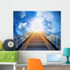 Road to light Wall Mural