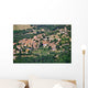 Aerial Village Grimaud Var Wall Decal
