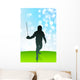 Fencer Lens Flare Summer Wall Mural