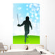 Fencer Lens Flare Summer Wall Mural