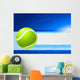 Tennis Ball on Abstract Internet Background Wall Mural