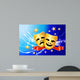 Comedy and Tragedy Masks Wall Mural