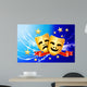 Comedy and Tragedy Masks Wall Mural