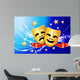 Comedy and Tragedy Masks Wall Mural