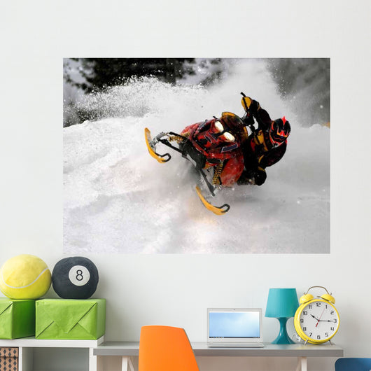 Leaning over Wall Decal