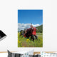 Red Farm Tractor Wall Mural