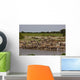 Zebras Waterhole Wall Mural