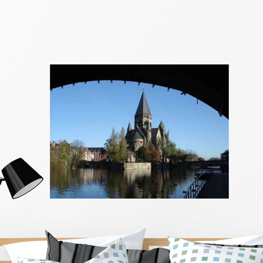 Temple Neuf Metz Wall Decal
