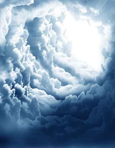 Dark Sky with Sun Wall Decal