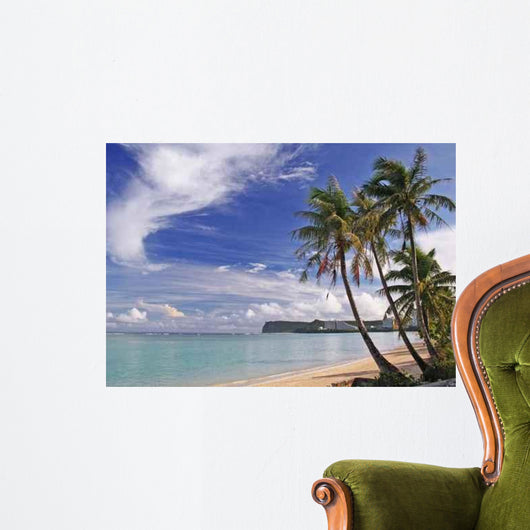 Guam Beach Wall Mural
