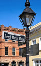 Old lantern at the French Market in New Orleans Wall Mural