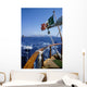 Sicilian Sailboat Wall Mural
